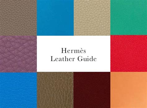 Hermes leather skins